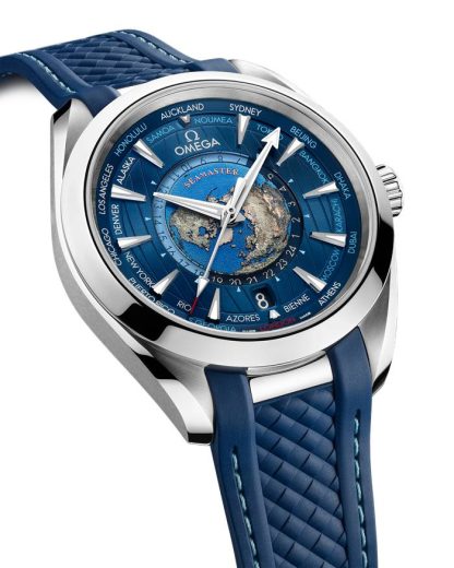 Omega Seamaster Aqua Terra 150M 43 mm, acero con pulsera de caucho 220.12.43.22.03.001 - Imagen 3