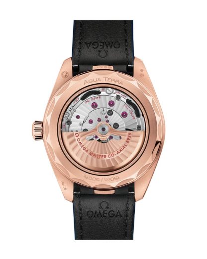 Omega Seamaster Aqua Terra 150M 43 mm, oro Sedna™ con pulsera de piel 220.53.43.22.02.001 - Imagen 2