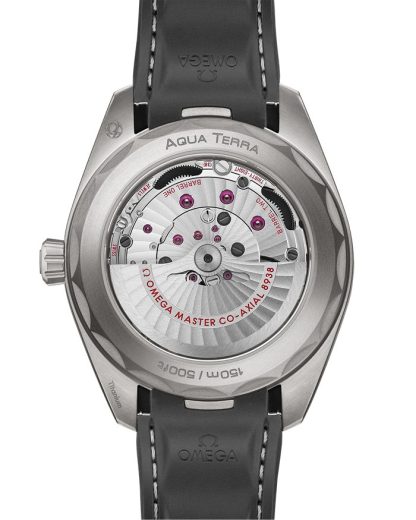 Omega Seamaster Aqua Terra 150M 43 mm, titanio con pulsera de caucho 220.92.43.22.99.001 - Imagen 2