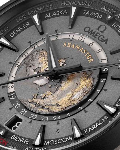 Omega Seamaster Aqua Terra 150M 43 mm, titanio con pulsera de caucho 220.92.43.22.99.001 - Imagen 3