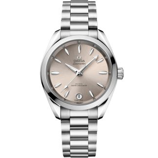 Omega Seamaster Aqua Terra Shades 34 mm, acero con acero 220.10.34.20.09.001