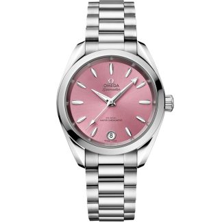 Omega Seamaster Aqua Terra Shades 34 mm, acero con acero 220.10.34.20.10.003