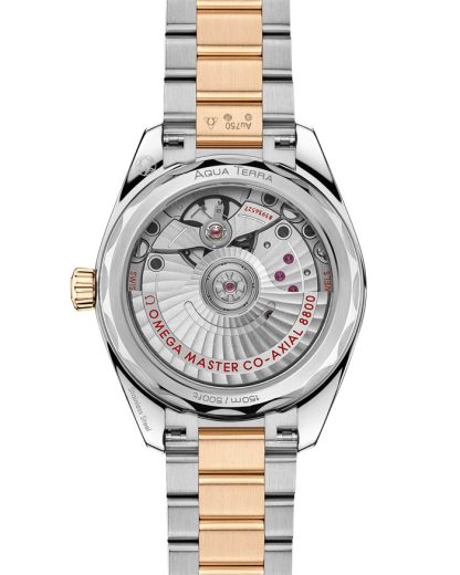 Omega Seamaster Aqua Terra Shades 34 mm, acero - oro Moonshine™ con acero - oro Moonshine™ 220.20.34.20.08.001 - Imagen 2