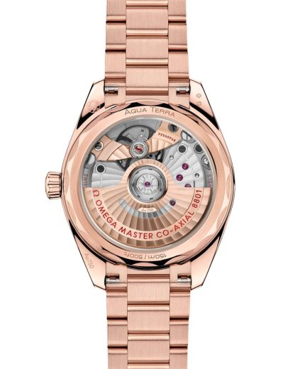 Omega Seamaster Aqua Terra Shades 34 mm, oro Sedna™ con oro Sedna™ 220.55.34.20.60.001 - Imagen 2