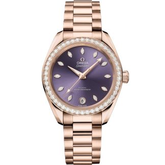 Omega Seamaster Aqua Terra Shades 34 mm, oro Sedna™ con oro Sedna™ 220.55.34.20.60.001