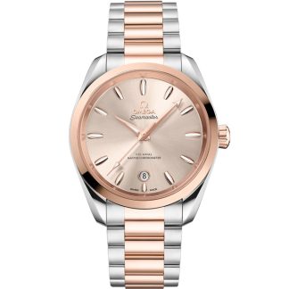 Omega Seamaster Aqua Terra Shades 38 mm, acero - oro Sedna™ con acero - oro Sedna™ 220.20.38.20.09.001