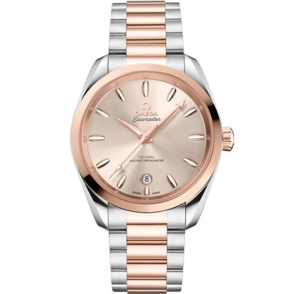 Omega Seamaster Aqua Terra Shades 38 mm, acero - oro Sedna™ con acero - oro Sedna™ 220.20.38.20.09.001