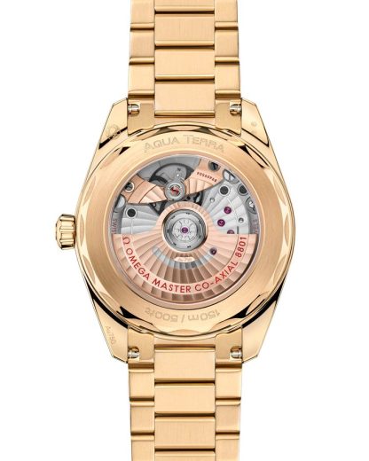 Omega Seamaster Aqua Terra Shades 38 mm, oro Moonshine™ con oro Moonshine™ 220.50.38.20.08.001 - Imagen 2
