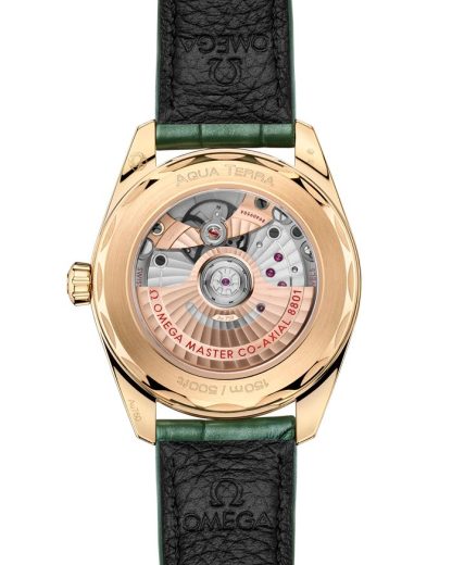 Omega Seamaster Aqua Terra Shades 38 mm, oro Moonshine™ con piel 220.53.38.20.10.001 - Imagen 2