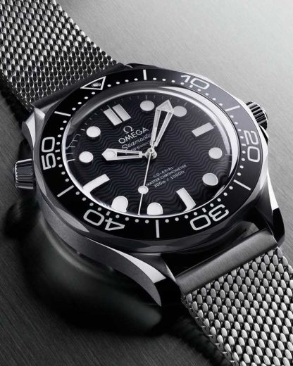 Omega Seamaster Diver 300M 42 mm, acero con acero 210.30.42.20.01.010 - Imagen 4