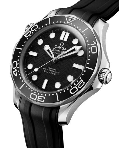 Omega Seamaster Diver 300M 42 mm, acero con pulsera de caucho 210.32.42.20.01.003 - Imagen 3