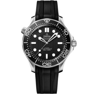 Omega Seamaster Diver 300M 42 mm, acero con pulsera de caucho 210.32.42.20.01.003