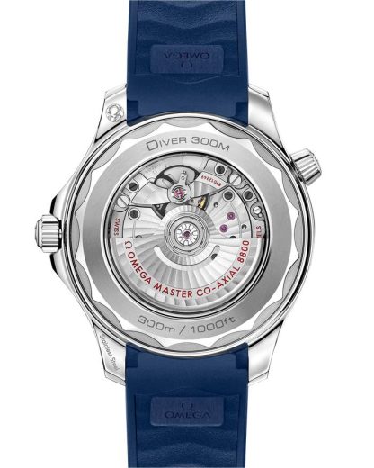 Omega Seamaster Diver 300M 42 mm, acero con pulsera de caucho 210.32.42.20.03.001 - Imagen 2