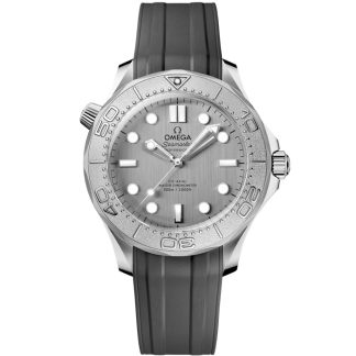 Omega Seamaster Diver 300M 42 mm, acero con pulsera de caucho 210.32.42.20.06.002