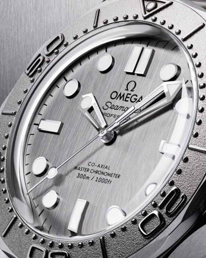 Omega Seamaster Diver 300M 42 mm, acero con pulsera de caucho 210.32.42.20.06.002 - Imagen 5