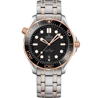 Omega Seamaster Diver 300M 42 mm, acero - oro Sedna™ con acero - oro Sedna™ 210.20.42.20.01.001