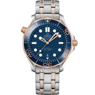 Omega Seamaster Diver 300M 42 mm, acero - oro Sedna™ con acero - oro Sedna™ 210.20.42.20.03.002