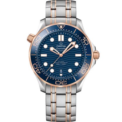 Omega Seamaster Diver 300M 42 mm, acero - oro Sedna™ con acero - oro Sedna™ 210.20.42.20.03.002