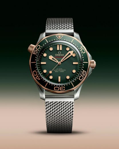 Omega Seamaster Diver 300M 42 mm, titanio - Bronze gold con titanio 210.90.42.20.10.001 - Imagen 3