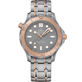 Omega Seamaster Diver 300M 42 mm, titanio - tántalo - oro Sedna™ con titanio - tántalo - oro Sedna™ 210.60.42.20.99.001