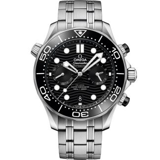 Omega Seamaster Diver 300M 44 mm, acero con acero 210.30.44.51.01.001