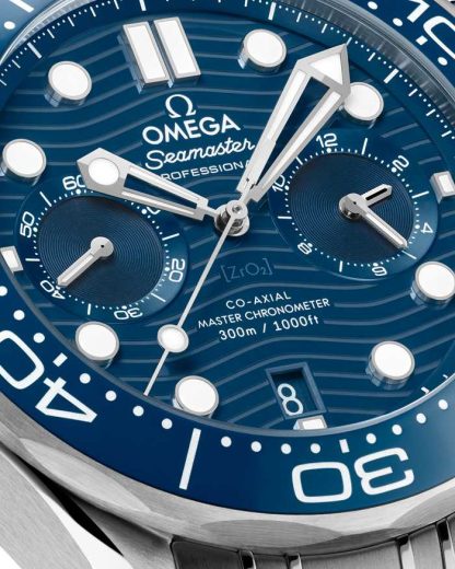 Omega Seamaster Diver 300M 44 mm, acero con acero 210.30.44.51.03.001 - Imagen 3