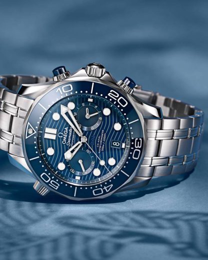 Omega Seamaster Diver 300M 44 mm, acero con acero 210.30.44.51.03.001 - Imagen 4