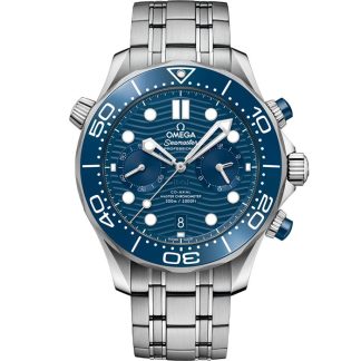 Omega Seamaster Diver 300M 44 mm, acero con acero 210.30.44.51.03.001