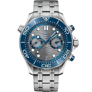 Omega Seamaster Diver 300M 44 mm, acero con acero 210.30.44.51.06.001