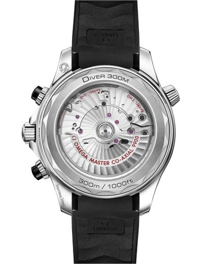 Omega Seamaster Diver 300M 44 mm, acero con pulsera de caucho 210.32.44.51.01.001 - Imagen 2
