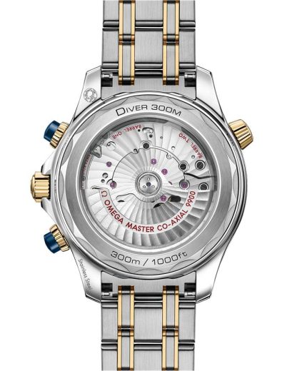 Omega Seamaster Diver 300M 44 mm, acero - oro amarillo con acero - oro amarillo 210.20.44.51.03.001 - Imagen 2