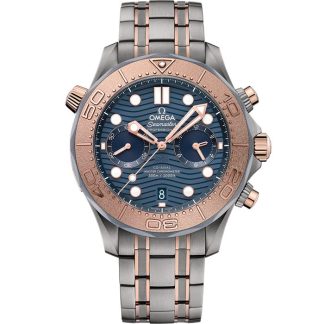 Omega Seamaster Diver 300M 44 mm, titanio - tántalo - oro Sedna™ con titanio - tántalo - oro Sedna™ 210.60.44.51.03.001