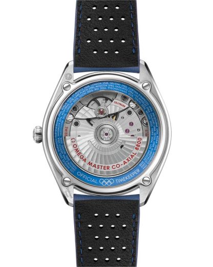 Omega Seamaster Olympic Official Timekeeper 39,5 mm, acero con pulsera de piel 522.32.40.20.01.001 - Imagen 2