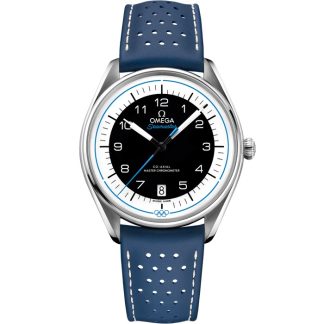 Omega Seamaster Olympic Official Timekeeper 39,5 mm, acero con pulsera de piel 522.32.40.20.01.001