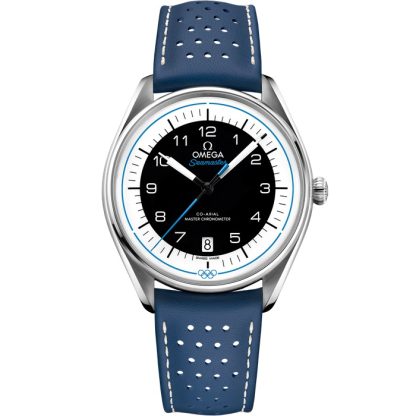 Omega Seamaster Olympic Official Timekeeper 39,5 mm, acero con pulsera de piel 522.32.40.20.01.001