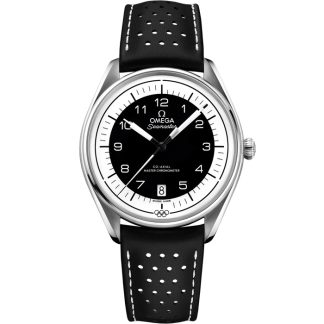 Omega Seamaster Olympic Official Timekeeper 39,5 mm, acero con pulsera de piel 522.32.40.20.01.003