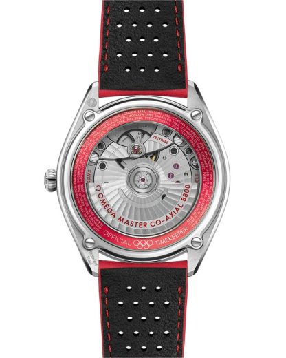Omega Seamaster Olympic Official Timekeeper 39,5 mm, acero con pulsera de piel 522.32.40.20.01.004 - Imagen 2
