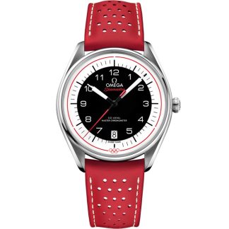 Omega Seamaster Olympic Official Timekeeper 39,5 mm, acero con pulsera de piel 522.32.40.20.01.004