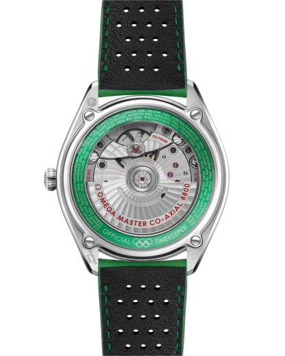 Omega Seamaster Olympic Official Timekeeper 39,5 mm, acero con pulsera de piel 522.32.40.20.01.005 - Imagen 2