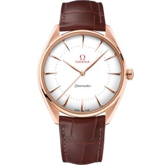 Omega Seamaster Olympic Official Timekeeper 39,5 mm, oro Sedna™ con pulsera de piel 522.53.40.20.04.003