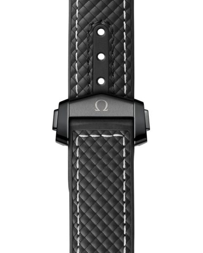 Omega Seamaster Planet Ocean 600M 39,5 mm, cerámica negra con pulsera de caucho 215.92.40.20.01.001 - Imagen 3