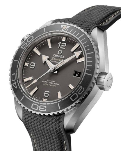 Omega Seamaster Planet Ocean 600M 43,5 mm, acero con pulsera de caucho 215.32.44.21.01.002 - Imagen 4