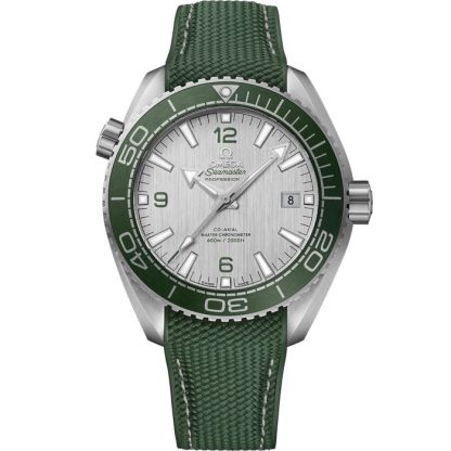 Omega Seamaster Planet Ocean 600M 43,5 mm, acero con pulsera de caucho 215.32.44.21.06.001