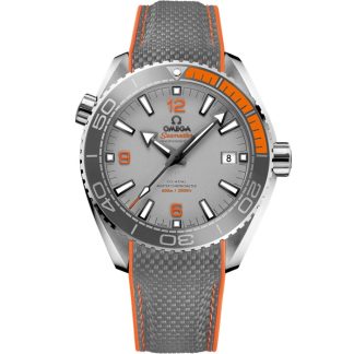 Omega Seamaster Planet Ocean 600M 43,5 mm, titanio con pulsera de caucho 215.92.44.21.99.001