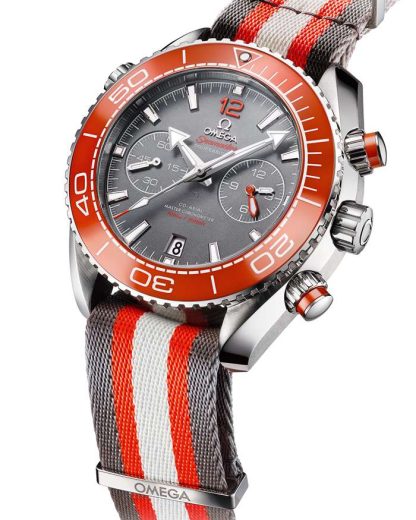 Omega Seamaster Planet Ocean 600M 45,5 mm, acero con pulsera NATO 215.32.46.51.99.001 - Imagen 3
