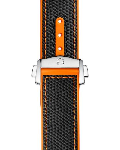 Omega Seamaster Planet Ocean 600M 45,5 mm, acero con pulsera de caucho 215.32.46.51.01.001 - Imagen 2