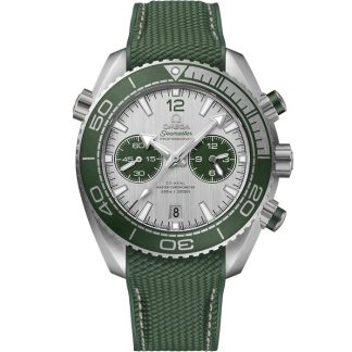 Omega Seamaster Planet Ocean 600M 45,5 mm, acero con pulsera de caucho 215.32.46.51.06.001
