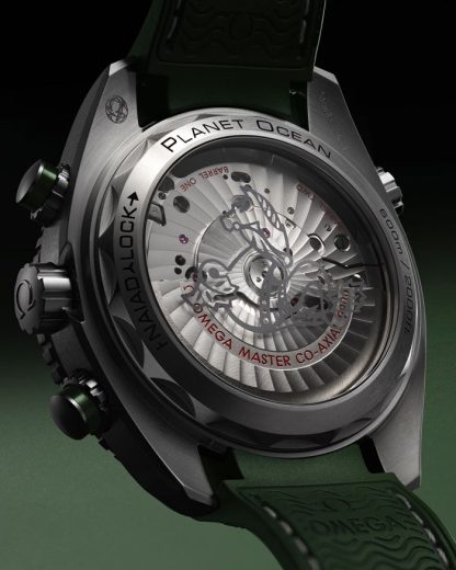 Omega Seamaster Planet Ocean 600M 45,5 mm, acero con pulsera de caucho 215.32.46.51.06.001 - Imagen 6