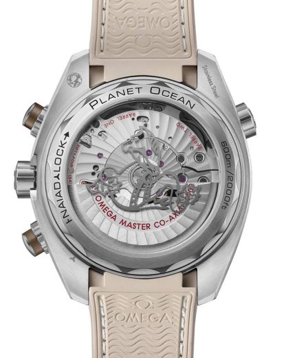 Omega Seamaster Planet Ocean 600M 45,5 mm, acero con pulsera de caucho 215.32.46.51.09.001 - Imagen 2