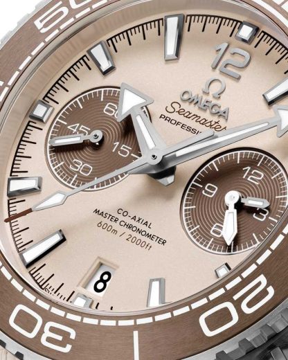 Omega Seamaster Planet Ocean 600M 45,5 mm, acero con pulsera de caucho 215.32.46.51.09.001 - Imagen 3